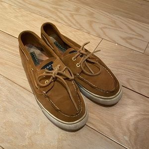 Brown Suede Sperrys